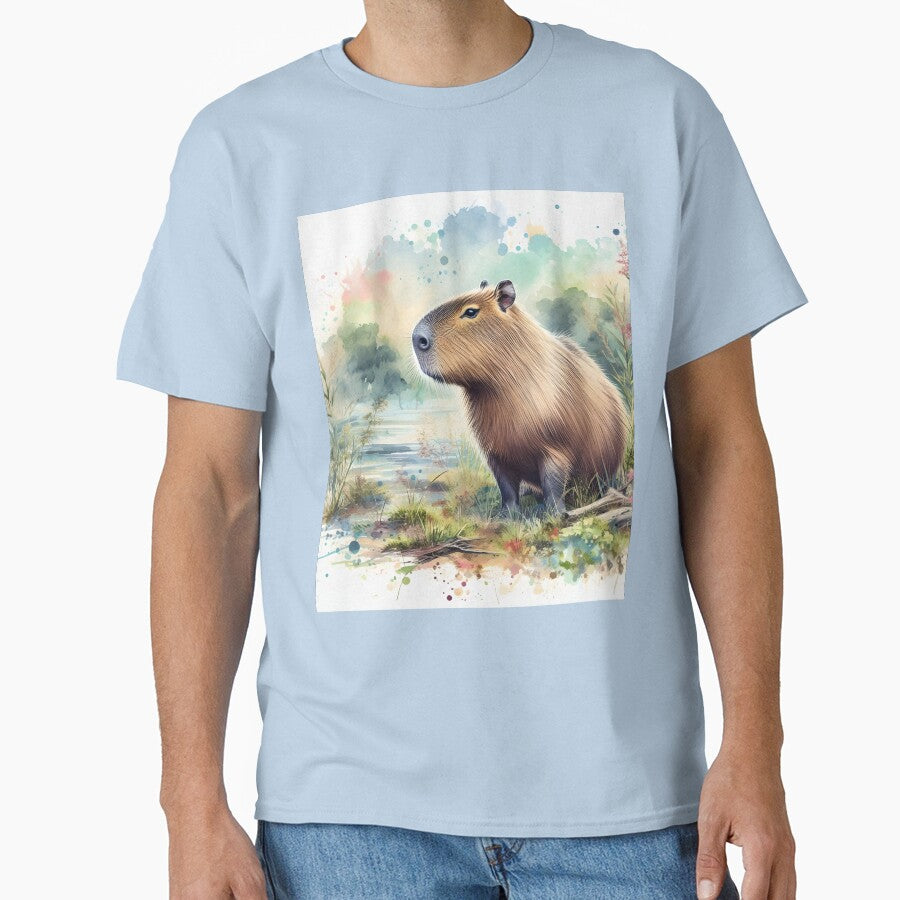 Capybara Art #30 | Capybara Lovers by ksgraphics222