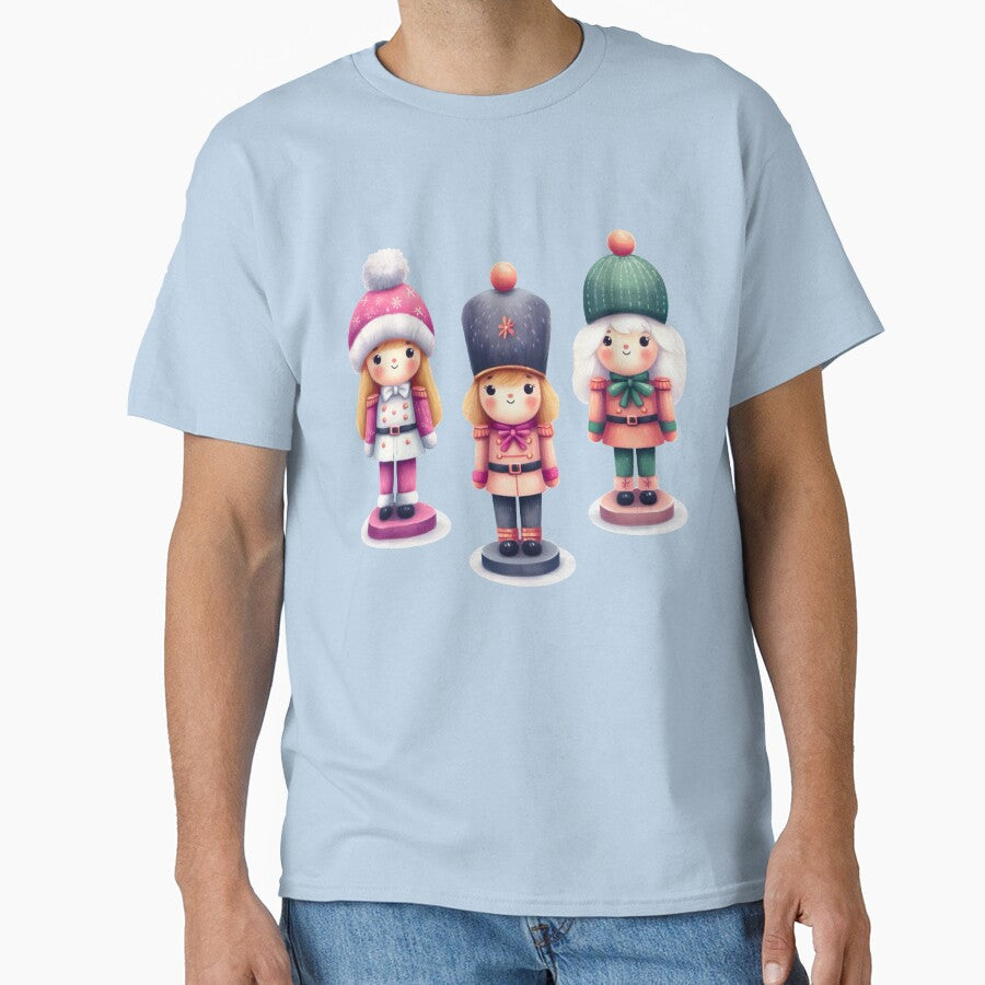 Girly Pastel Nutcracker Dolls - Winter Coats by Star-Fragment