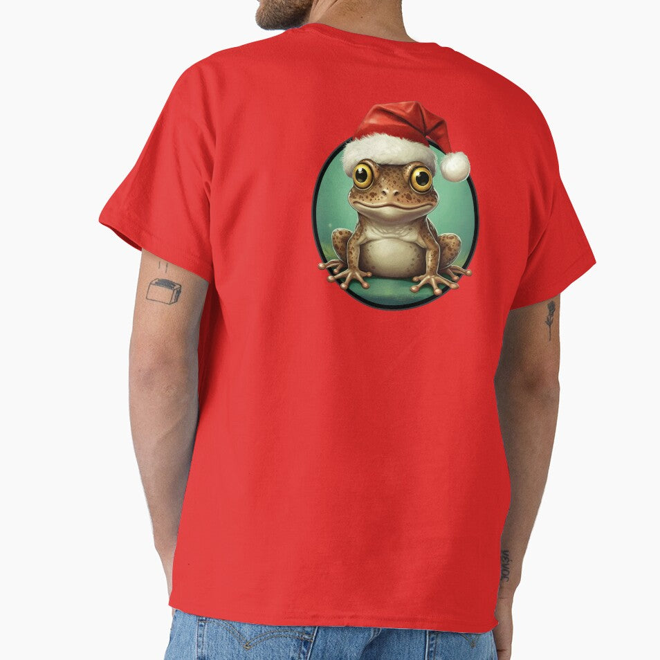 The Fen-Whisperer | Whimsical Christmas Frog Art by Englandbear