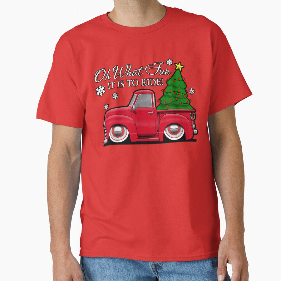 1947 3100 Hot Rod Truck (Christmas - Oh What Fun It Is To Ride) by 302Design