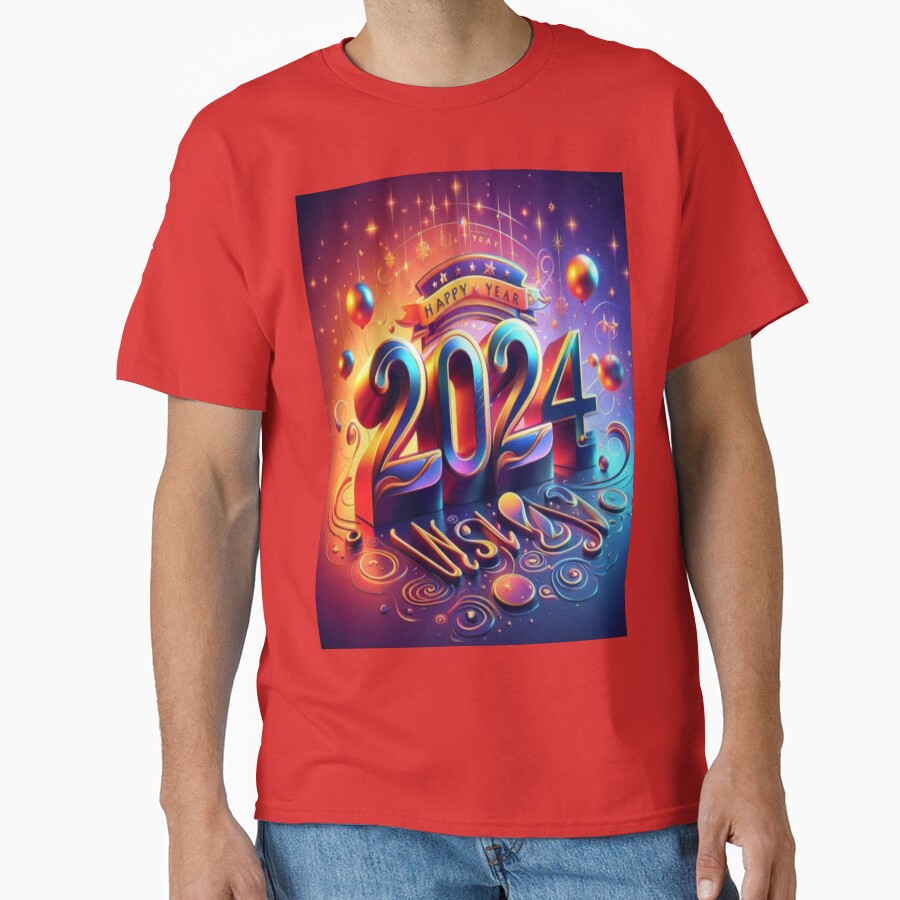 Happy New Year 2024 by AwesomeDigiShop