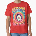 Polar Bear: Hope for Wildlife: Rainbow Arctic - Scandinavian Folk Art by heidiannemorris © by FOLK ART FUSION
