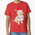 Cute Labrador Puppy With Santa Claus' Hat 3 - Merry Christmas, Perfect For Animal Lovers by Olivvier