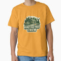 Hunting Trip Crew Cabin Scene – Vintage Outdoor Camping & Hunting Design by EastEndTownie