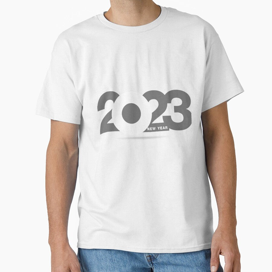 Happy New Year T-shirt by GridText