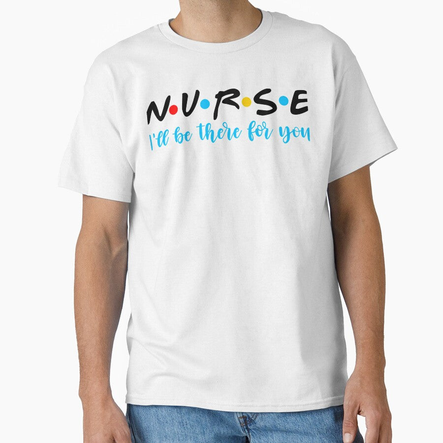 Funny nurse I’ll be there for you  RN registered nursing gift by tiffanator606
