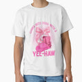 Going Into 2026 With a Yee-Haw – Pink Cowgirl Disco Ball Shirt by Alexisdesignco