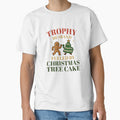 Trophy Husband Fueled by Christmas Tree Cake – Funny Gingerbread Retro Christmas Design by s.waniel1
