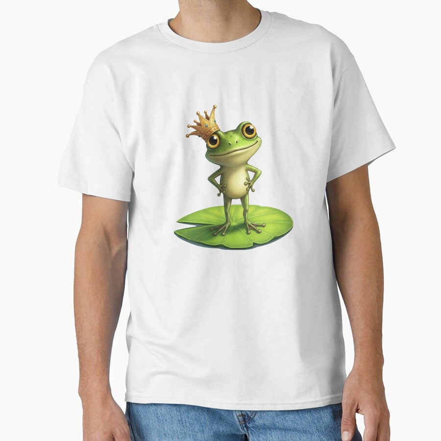 Proud Little Frog with Crown Sticker by DiNata