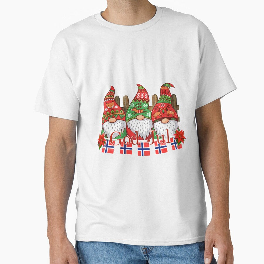 GOD JUL NORWEGIAN CHRISTMAS NISSER GNOMES by lucaskeep1212