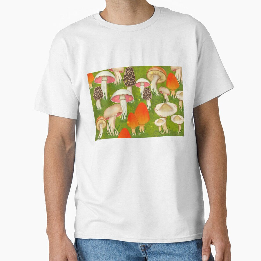 Mushroom Meadow by Katie Morris Art