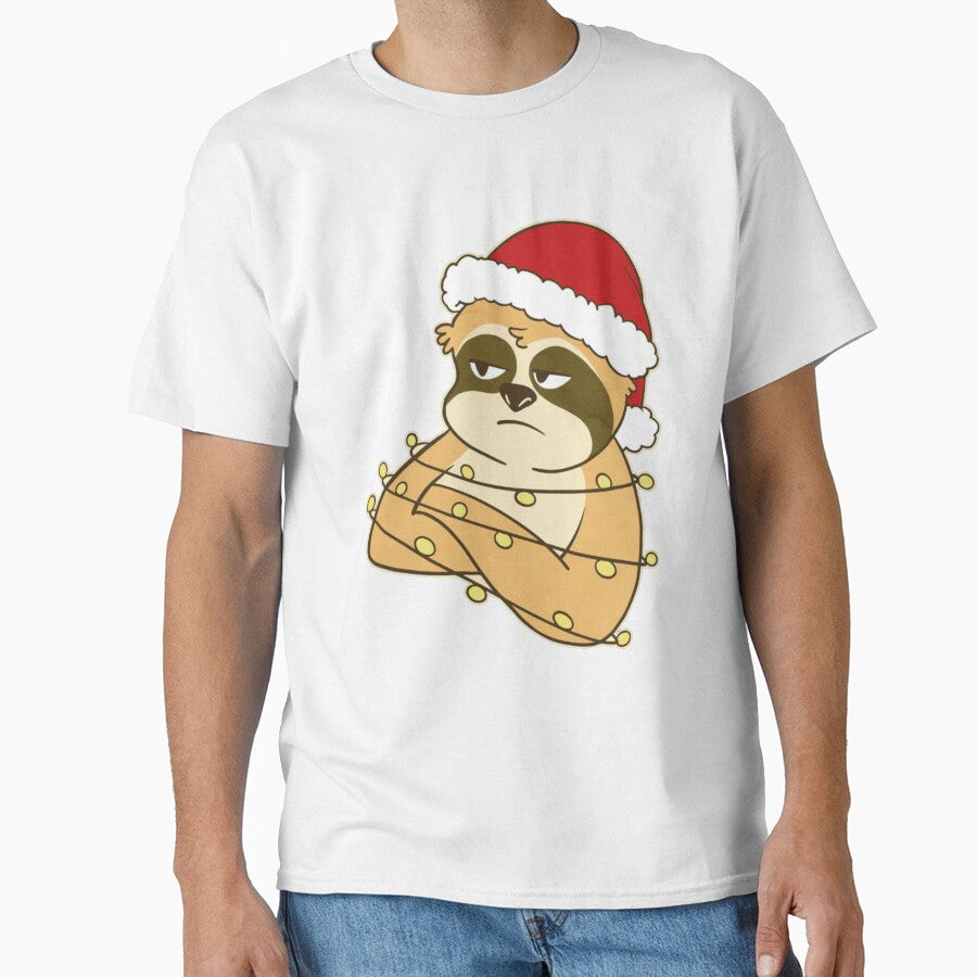 Christmas Sloth by Digital-Zoo