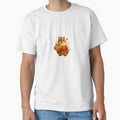 Minimal Autumn Capybara | Pumpkin Spice Cozy Illustration by Cozy Art for Cozy Souls