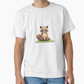 Meditating Raccoon on Yoga Mat | Calm Mindful Animal Art by raccoonmerch