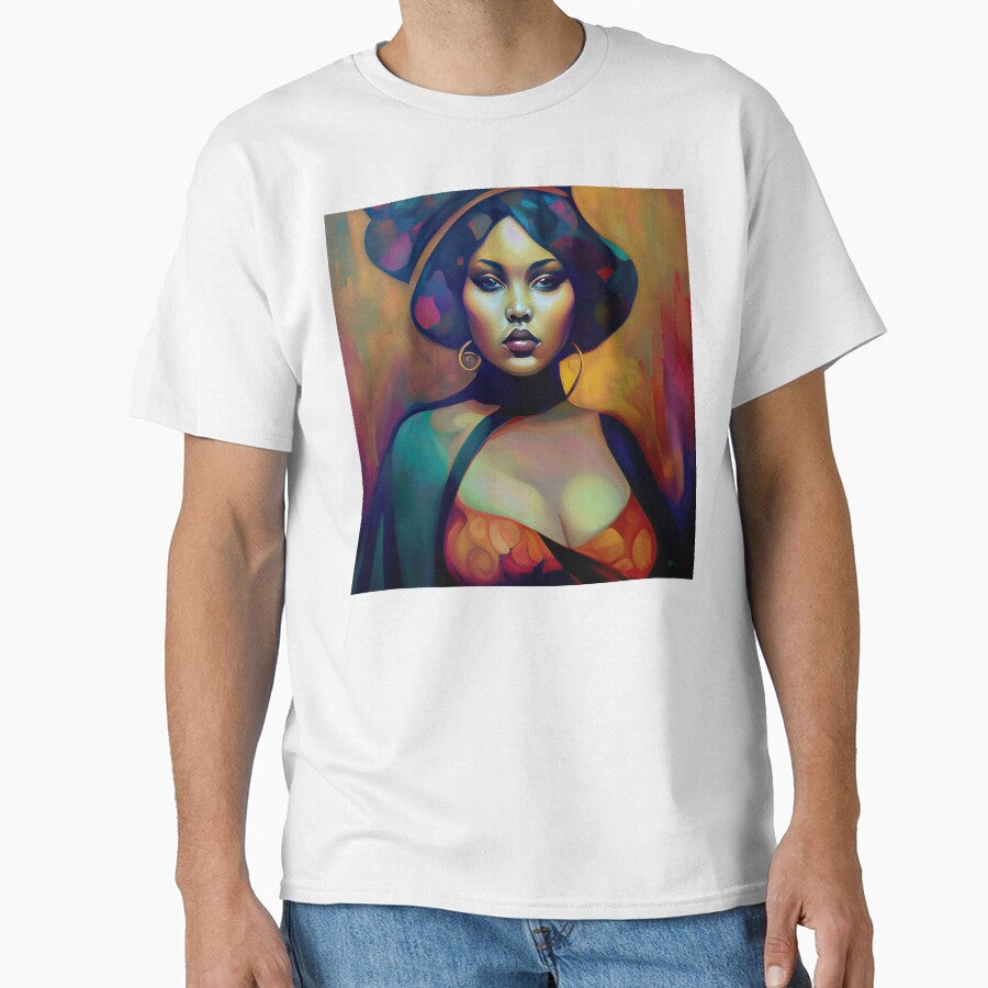 Strong Female Character - Black Woman Fantasy Arty - Coquette Aesthetic - Body Positive Feminist Art by ProvidenceAnna