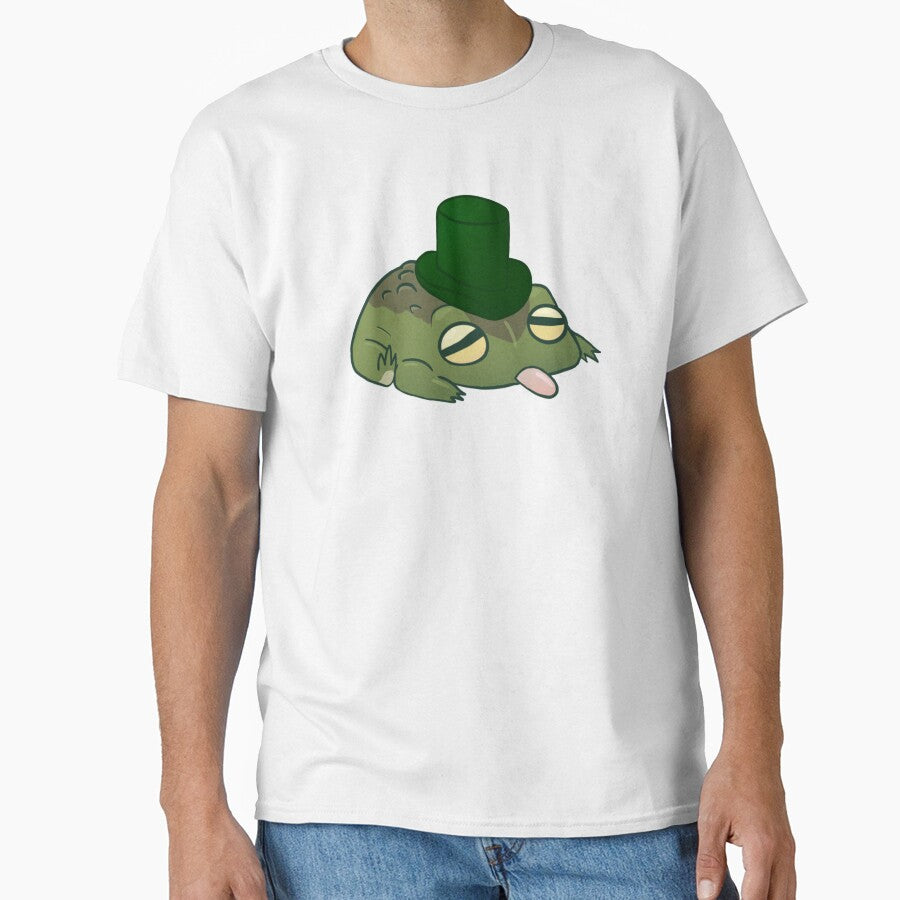 A cute lazy frog that is proud of his new hat!! by TheBlackRoze