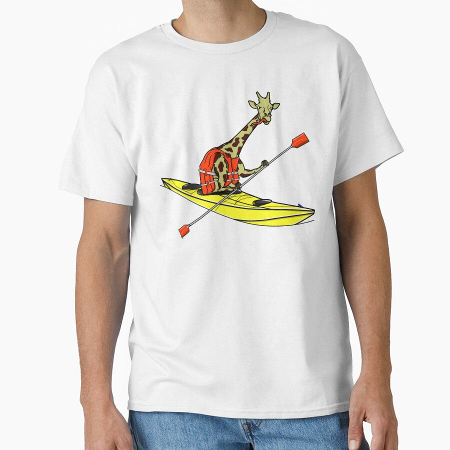 Giraffe Sea Kayaking by piedaydesigns