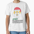 Upset Santa – Grumpy Holiday Tee by rami cohen
