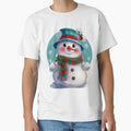 Christmas Snowman - Sticker by ABArtByAlexST