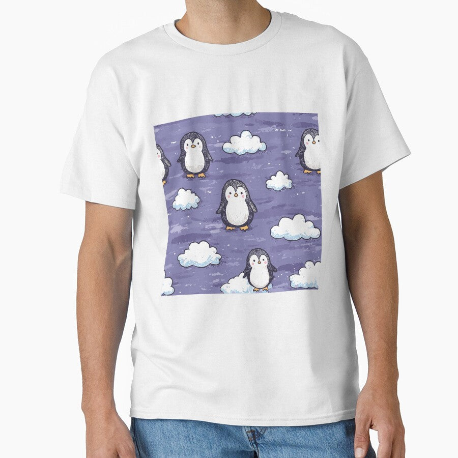 Charming Penguin Pattern by bapupa