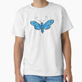 blue moth symmetrical design by weilertsen