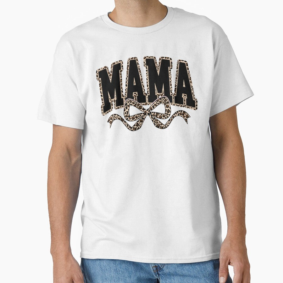 Mama Leopard Coquette Bow, Leopard Mama, Varsity Mama, Mama, Retro Mama, Mama, Mothers Day by DesignDenDo ⭐⭐⭐⭐⭐