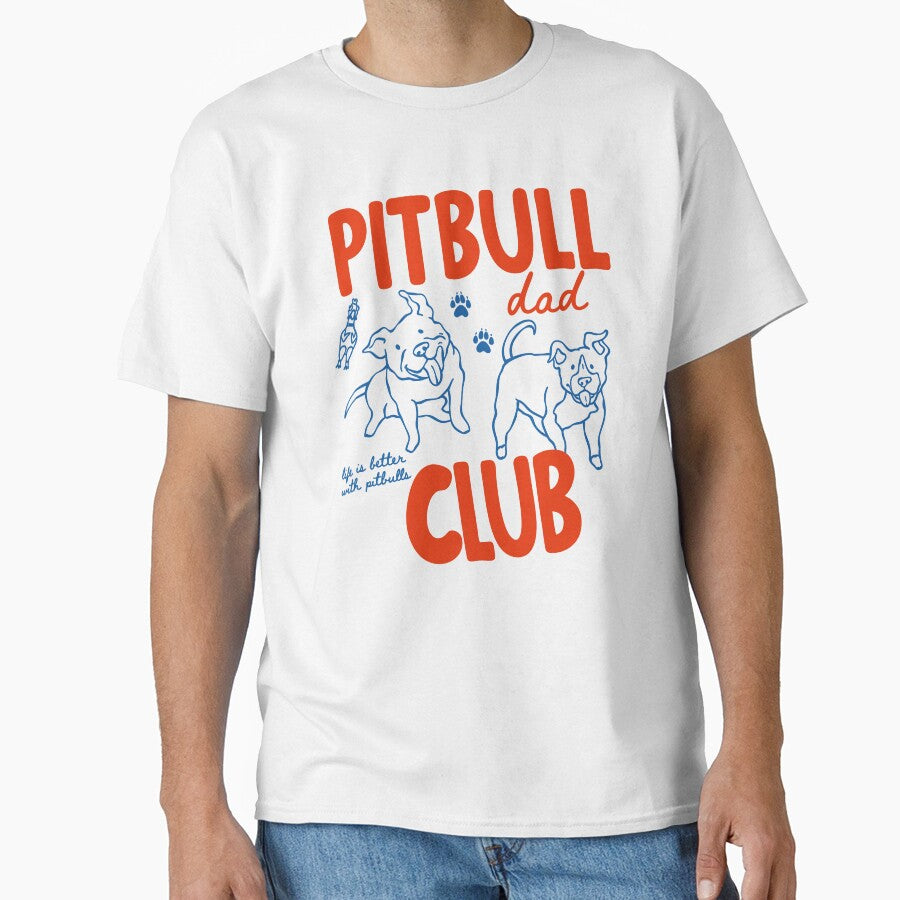 Pitbull Dad Club by Rucrative5698