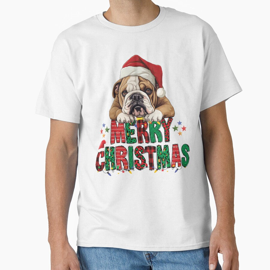 Bulldog - Merry Christmas Dog by Kidzz