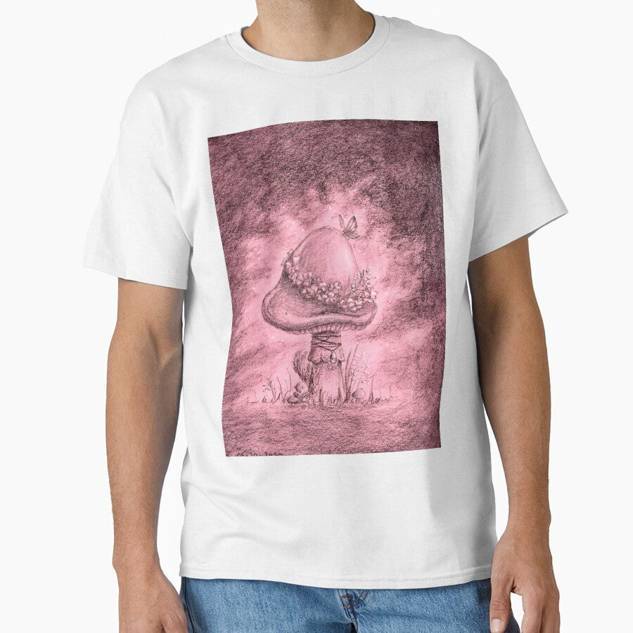Fairy Mushroom (Pink) by Tatyanna Francis