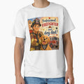 Professional Firefighter and Dog Dad — Funny Firefighter Dog Dad Gift Shirt by DoggyDayLove