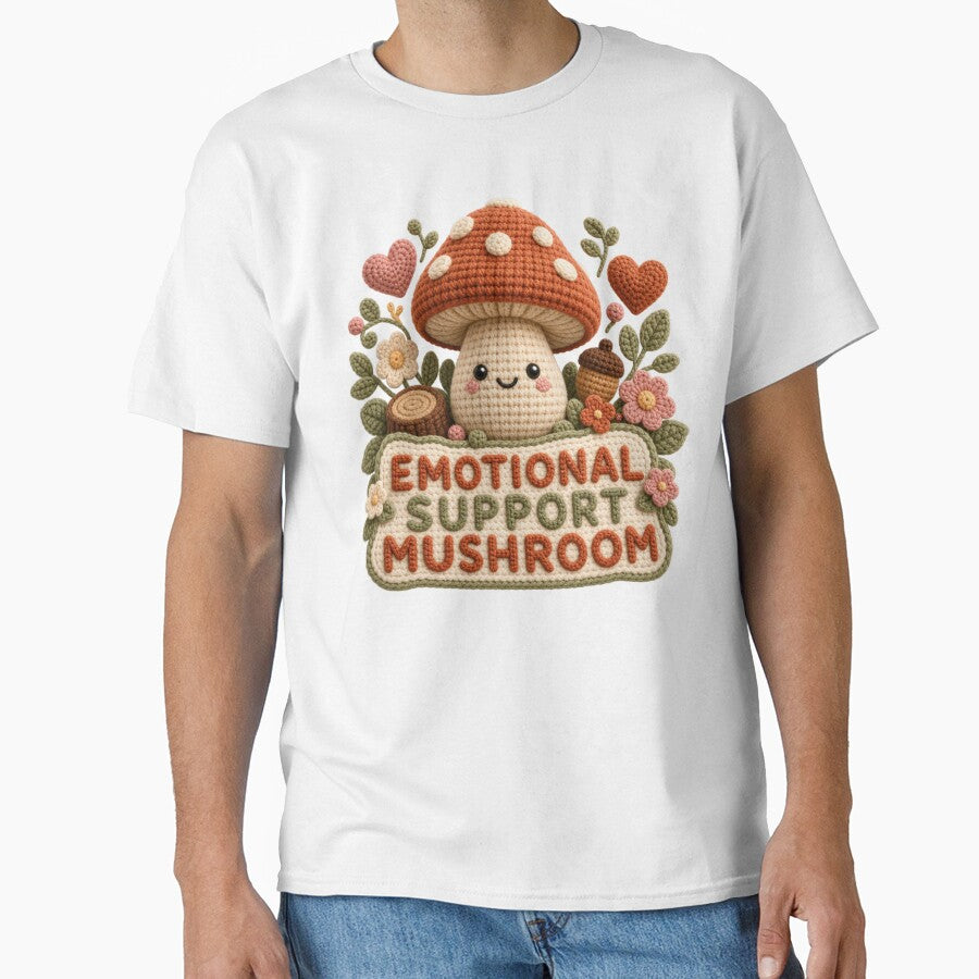 Emotional Support Mushroom by Fernhaven