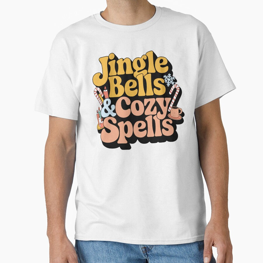 Jingle Bell and Cozy Spell, Retro Cozy Style by graphic-genie