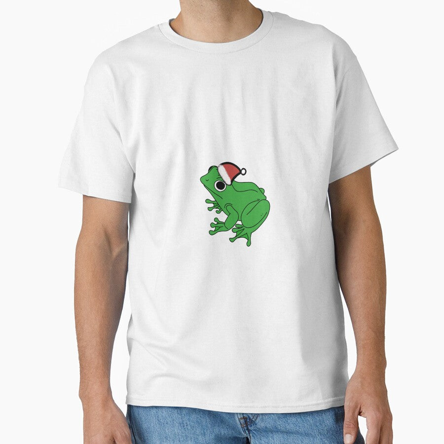 Christmas frog by Hunnybeaa