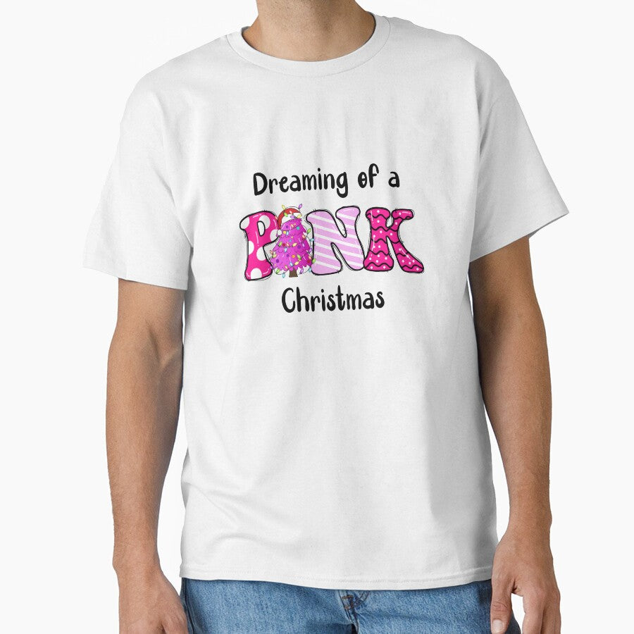 Dreaming of a Pink Christmas - Cute Holiday Gifts and Apparel in Pink by InfiniteDemand