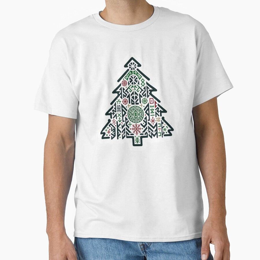 Norse Christmas - Runic Tree by Truck Stop One