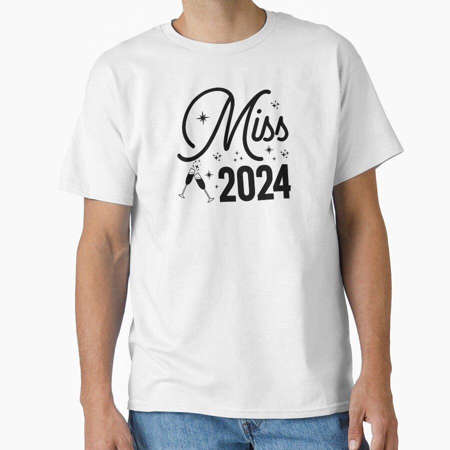 Miss 2024 - Women's New Year 2024 Celebration Party (Black Design) by Spiprinto