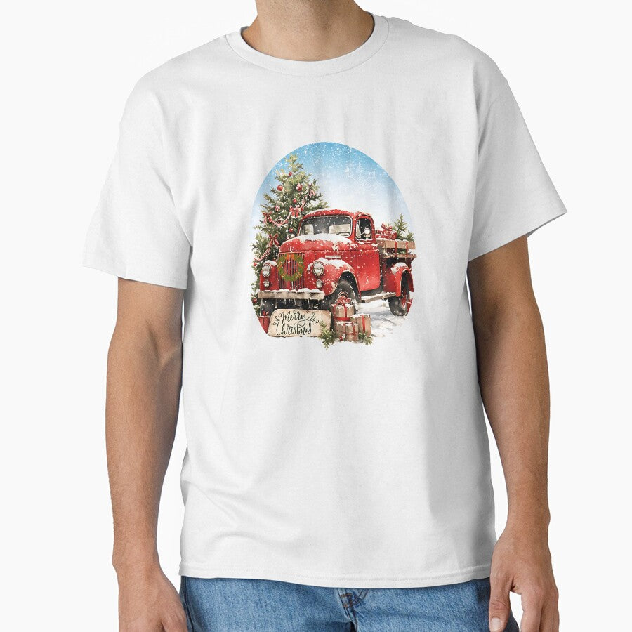 Copy of Vintage Truck "Merry Christmas" by MudcreekDesign