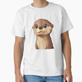 Cartoon Otter Portrait by NicolasGlowArt