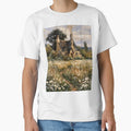 English Cottage Wildflower Meadow Vintage Landscape by GSizzle1