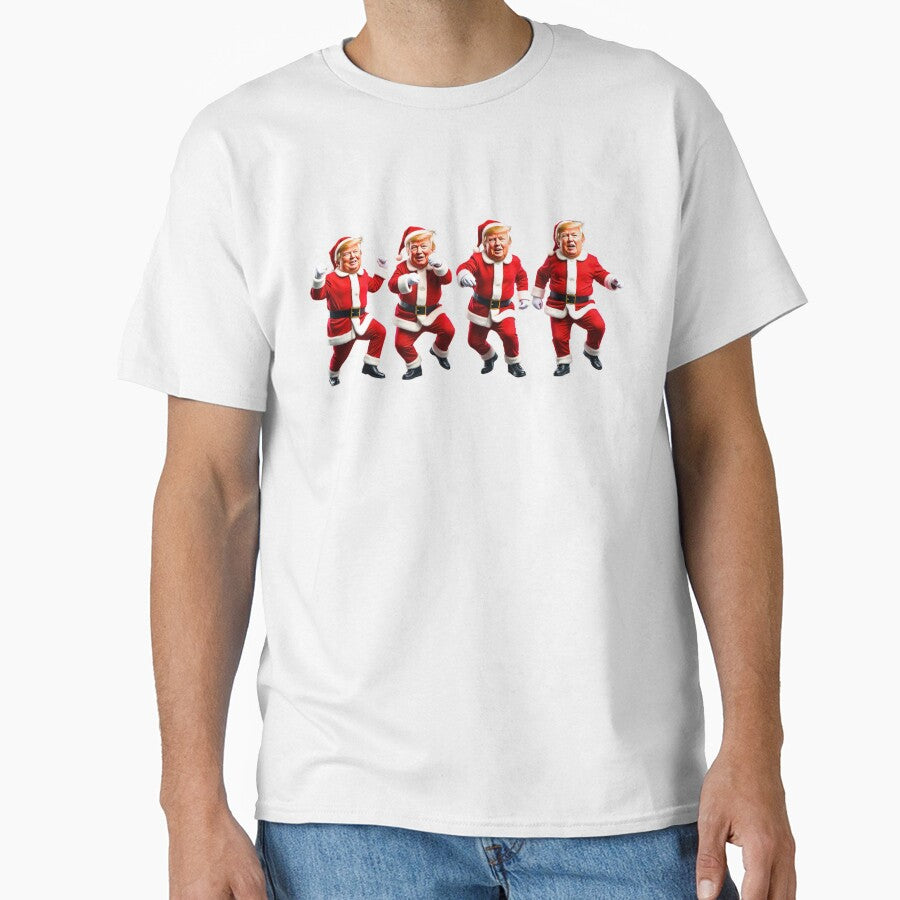 Funny Trump Dance Santa Claus Christmas Xmas Pajamas Holiday by designsbyphi