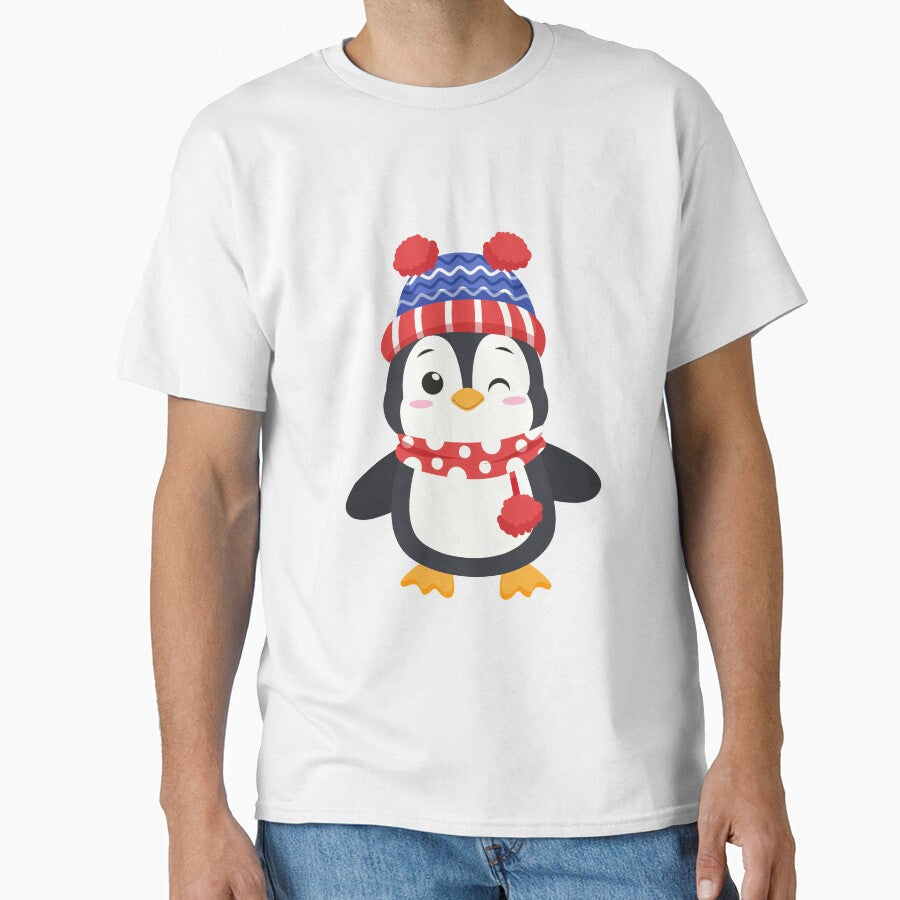 Cute Penguin Winter Sticker by RadhaWords