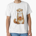 Very Cute Christmas Otter Holding a Gift – Cozy Holiday Animal Art by Otterly Cute