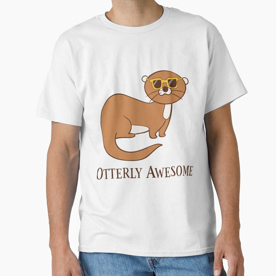 Otterly Awesome! Cute Awesome Otter Gift by DreamyPanda