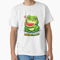 Greedy frog and pink heart by FroggyOnly