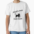 World’s best cat mom, Mommy cat, Funny cat lover v1 by pookkudesign