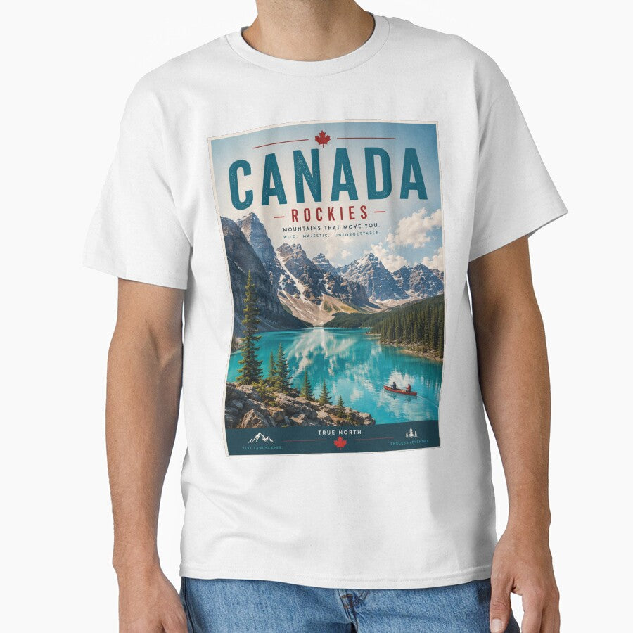 Canada Rockies Travel Poster by greatlakesimage