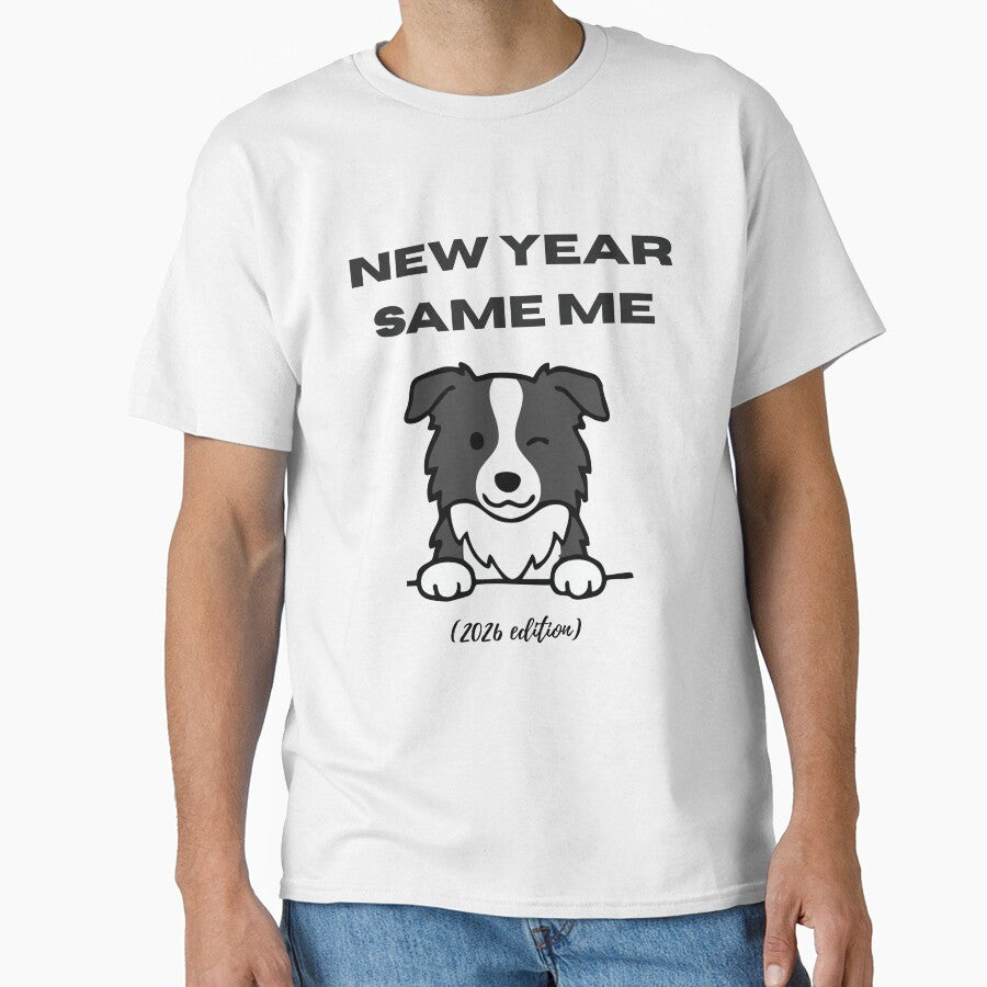 New Year, Same Me – Sarcastic Quote Design for Realistic Resolutions by NCODesigns
