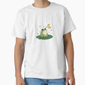 Cute Frog on Lily Pad at Night by NeoMow