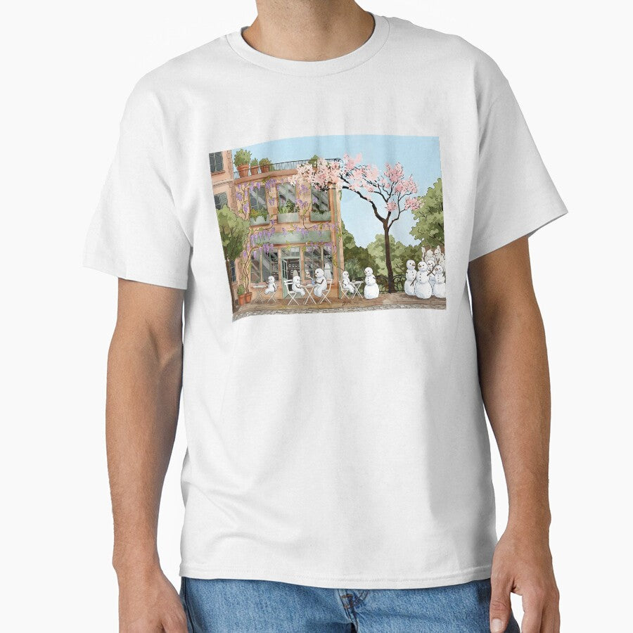 Snowman cafe by pictoartcrew