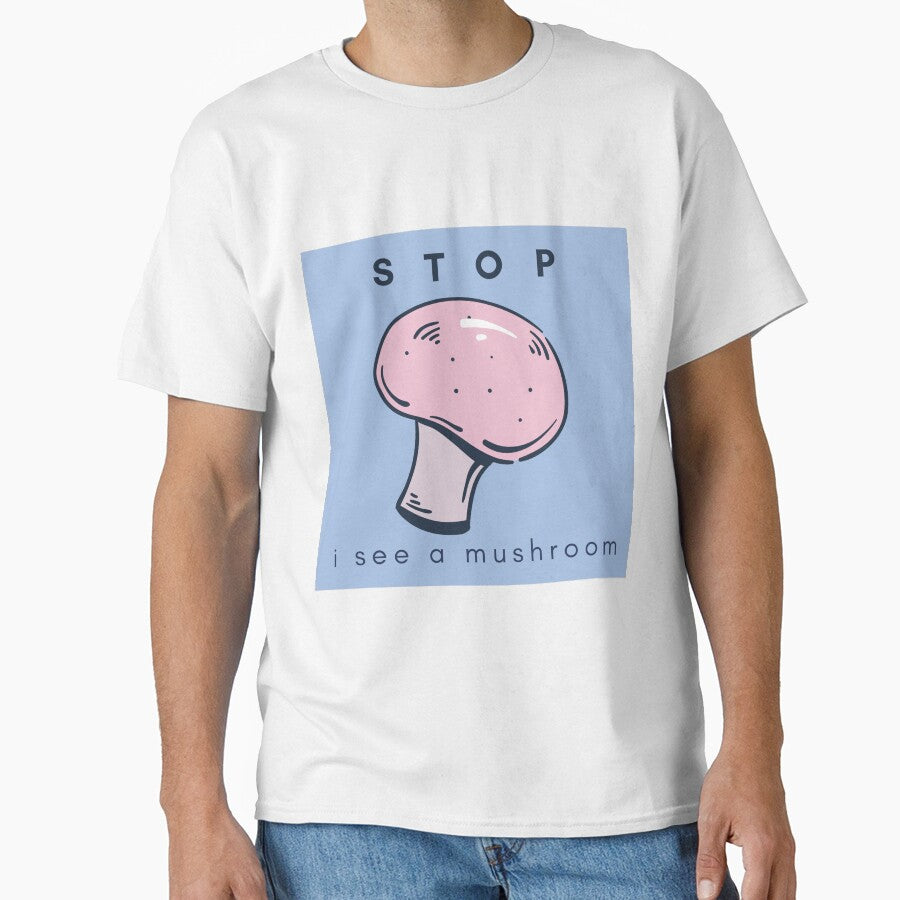 Stop. I see a mushroom by Moth Hawke Designs